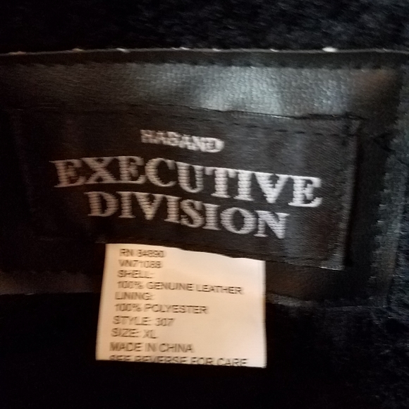 "Executive Division" Polyester Jacket. - Picture 2 of 5